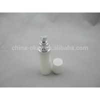 30ml white acrylic airless cream bottle with cap