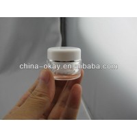 5g round acrylic jar/cosmetic container/small plastic jar