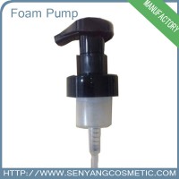 cosmetic black PP bottles custom foaming pump